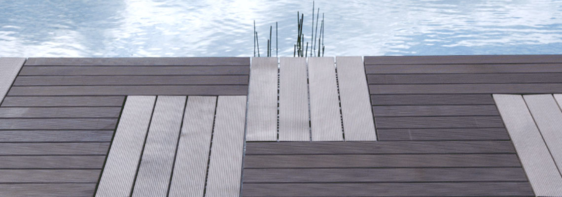 Hygienische Terrassenböden mit WPC Holz-Kunststoff-Verbund